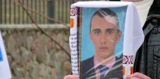 На Олександрійщині провели в останню путь військового, який загинув у зоні АТО