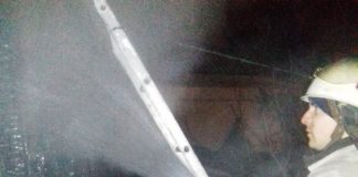 В Олександрії вночі гасили пожежу