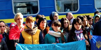 На Кіровоградщину прибув потяг єднання “Труханівська Січ” (ФОТО)