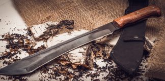 В Олександрії поліцейські затримали молодика з мачете