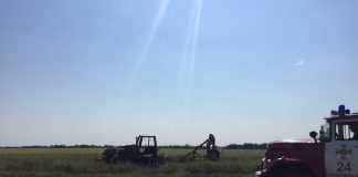 Вчора поблизу села Головківка сталась пожежа