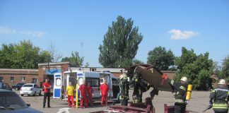 В Олександрії відбулись навчання рятувальників, медиків та силовиків