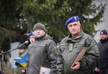 В Олександрії представили нового керівника особового складу в/ч 2269 НГУ